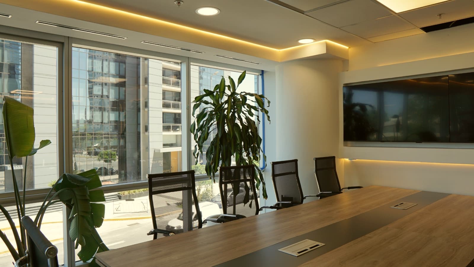 Interior AM Estética Dental — clínica odontológica Puerto Madero